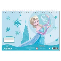 Luna: caiet de schițe Frozen A4, 30 de file