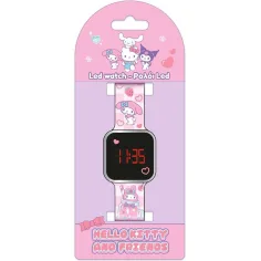 Luna: ceas de mână LED Hello Kitty My Melody