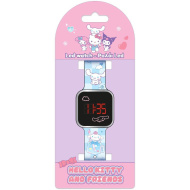 Luna: ceas de mână cu LED Hello Kitty Cinnamoroll