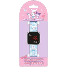 Luna: ceas de mână cu LED Hello Kitty Cinnamoroll