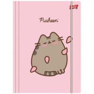 Mapă cu elastic Pusheen roz, mărime A4