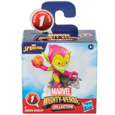 Marvel: Colecția Mighty-Verse Spider-Man - Figurină mini Green Goblin - Hasbro imaginea 3