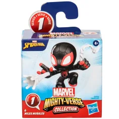 Marvel: Colecția Mighty-Verse Spider-Man - Figurină mini Miles Morales - Hasbro imaginea 2