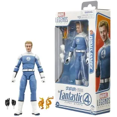 Marvel Legends: Cei Patru Fantastici - figurina Johnny Storm 15cm - Hasbro imaginea 2