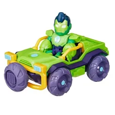 Marvel Omul de Fier și Super Prietenii – Set vehicul și figură: Iron Hulk - Hasbro imaginea 2