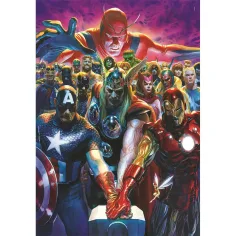 Marvel: Răzbunătorii puzzle compact cu 1000 de piese, 50x70 cm - Clementoni imaginea 2