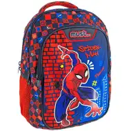 Marvel: Rucsac școlar cu trei compartimente Spider-Man, 32x18x43cm