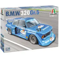 Mașină de curse BMW 320 Gr.5 la scară 1/24 de la Italeri