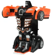 Masina de curse: Sport car transformabil în robot cu roți de inerție, disponibil în mai multe variante, 13cm. imaginea 3