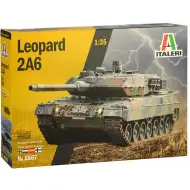 Mașină de model Italeri 1/35 Leopard 2A6 tank