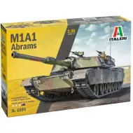 Mașină de model Italeri 1/35 M1A1 Abrams