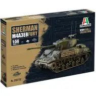 Mașină de model Italeri 1/56 M4A3E8 Sherman Fury