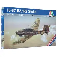 Mașină de model Italeri 1/72 Ju-87 B2/R2 Stuka bombardier în picaj