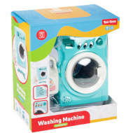 Mașină de spălat turcoaz cu efecte sonore și luminoase.