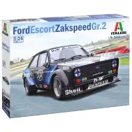 Mașină machetă Italeri 1/24 Ford Escort Zakspeed Gr.2