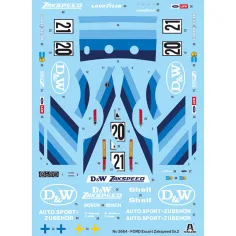 Mașină machetă Italeri 1/24 Ford Escort Zakspeed Gr.2 imaginea 2