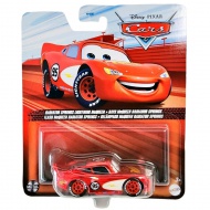 Mașini: Fulger McQueen mașinuță de caracter cu eșapament 1/55 - Mattel