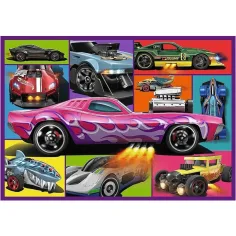 Mașini de curse Hot Wheels - set de 4 puzzle a câte 250 piese - Trefl imaginea 4
