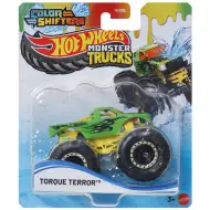 Mașinuță Hot Wheels Monster Truck: Torque Terror schimbă culoarea 1/64 - Mattel