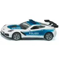 Mașinuță de jucărie SIKU Chevrolet Corvette ZR1 poliție 1/64