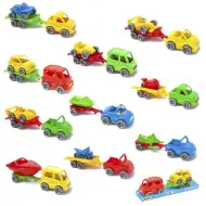 Mașinuțe Kid Cars cu remorcă - Wader
