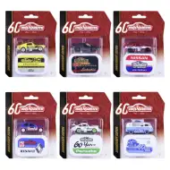 Mașinuțe Majorette ediție aniversară de 60 de ani cu cutie decorativă 1/64 în mai multe variante 1 buc - Simba Toys