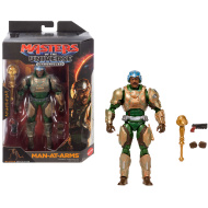 Masters of the Universe: Apărătorii Universului — Men-At-Arms, figurină de acțiune în armură cu accesorii, 16,5 cm - Mattel