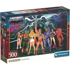 Masters of the Universe: Apărătorii Universului - puzzle compact de 500 de piese - Clementoni