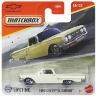Matchbox: 1960 Chevy El Camino mașinuță bej 1/64 – Mattel