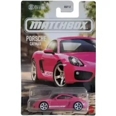 Matchbox Iconic Porsche Cayman mașinuță roz 1/64 – Mattel
