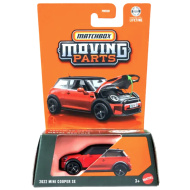 Matchbox Moving Parts: 2022 Mini Cooper SE mașinuță 1/64 cu părți mobile - Mattel