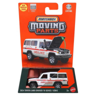 Matchbox: Moving Parts: 2024 Toyota Land Cruiser 70 Series — mașinuță cu părți mobile, scară 1/64 - Mattel
