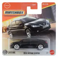 Matchbox: Nissan Sentra 2016 negru, mașinuță 1/64 - Mattel