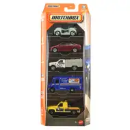 Matchbox: Set de 5 mașinuțe Metro 1/64 - Mattel