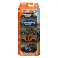 Matchbox: Set de 5 mașinuțe Off-Road Camping 1/64 - Mattel