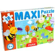 Maxi puzzle cu animale - D - Toys