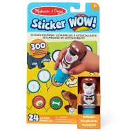 Melissa &amp; Doug: Sticker WOW! Ștampilă cu autocolante – Câine – Spin Master