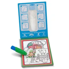 Melissa & Doug: Water WOW! Desen cu apă - Animale – Spin Master imaginea 2
