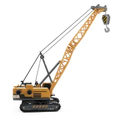 Metal World Utilaje - Macara metalică pe șenile la scară 1/55 imaginea 3