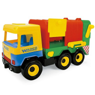 Middle Truck camion de gunoi în diverse variante de culoare, 43 cm - Wader