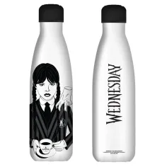 Wednesday: Sticlă de apă vacuum din oțel inoxidabil 500ml, albă imaginea 2