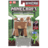 Minecraft: Figurină Mooshroom cu accesorii - Mattel