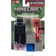 Minecraft: Figurină de joc personaj Enderman cu accesorii - Mattel