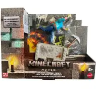Minecraft: Filmul - Set de joacă Steve și vagonetul de mină - Mattel