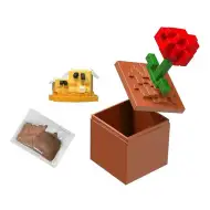 Minecraft Reveal figură surpriză în cutie de depozitare - Mac - Mattel