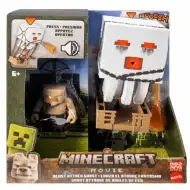 Minecraft: Set de figurine de acțiune cu personajul negativ principal din filmul Minecraft - Mattel