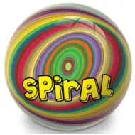 Minge de cauciuc Bio Ball Spiral 22cm - Mondo Toys