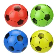Minge de cauciuc cu model clasic de fotbal, de 23 cm, în mai multe variante.