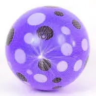 Minge de cauciuc cu model cu buline, 23 cm, în mai multe variante.