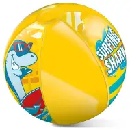 Minge de plajă gonflabilă cu model de rechin 50cm - Mondo Toys